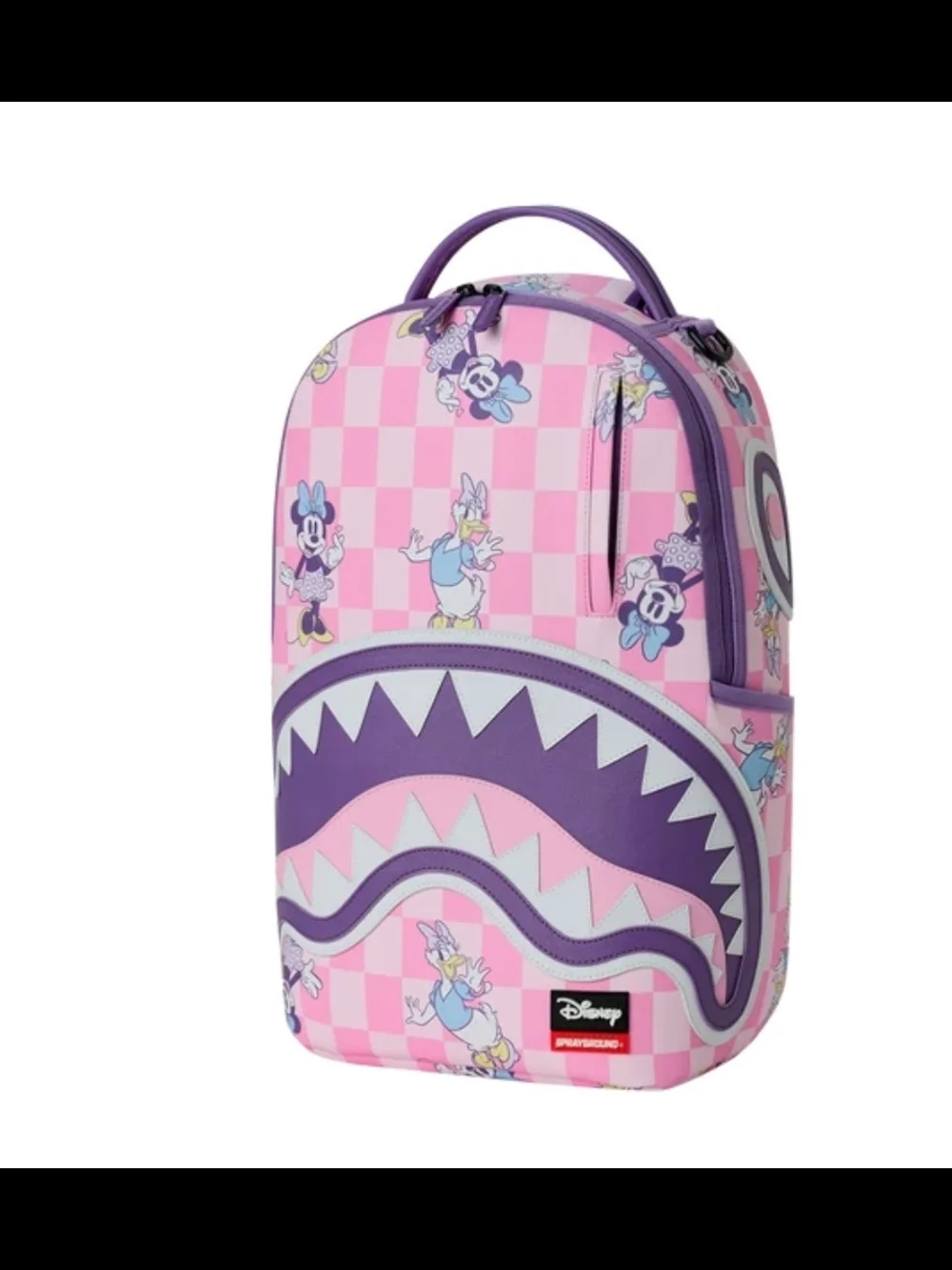 DISNEY MINNIE DAISY CHECK BACKPACK
